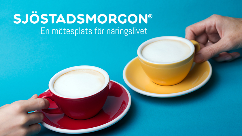 Kaffekoppar med fat