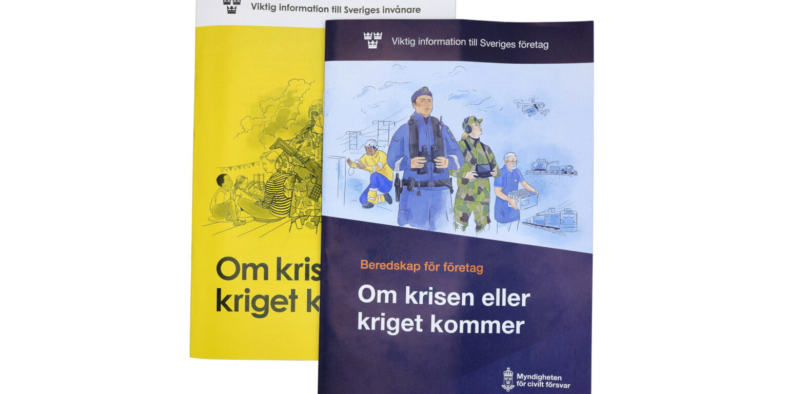 om kriget kommer - broschyr